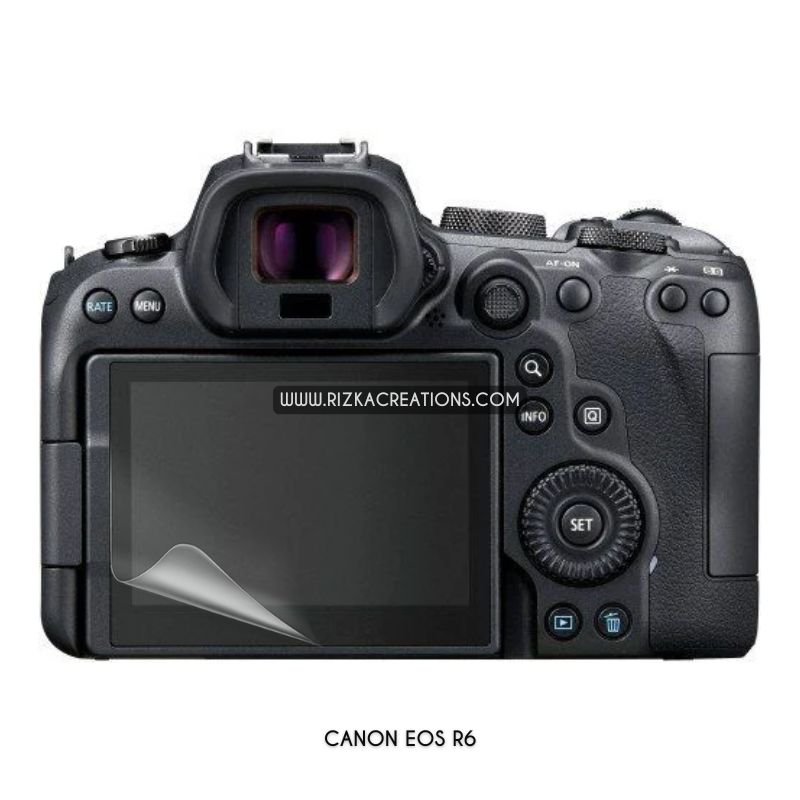 2020 R6 Screen CANON EOS R6 Hydrogel Screen Protectors | Clear – rizkaCreations.com